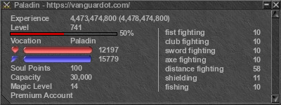 Signature for player Paladin